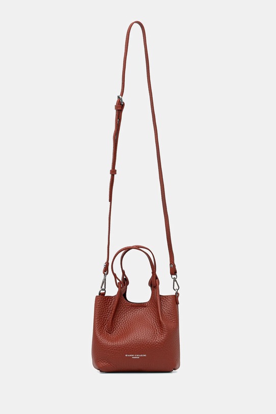 Gianni Chiarini torebka skórzana DUA skóra licowa czerwony BS.9718.RNGDBL