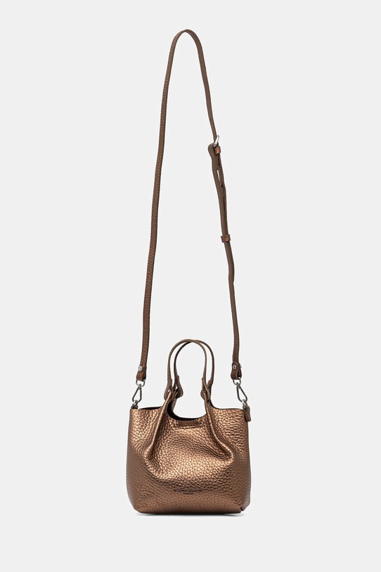 Gianni Chiarini torebka skórzana DUA skóra licowa brązowy BS.9718.RNGDBL