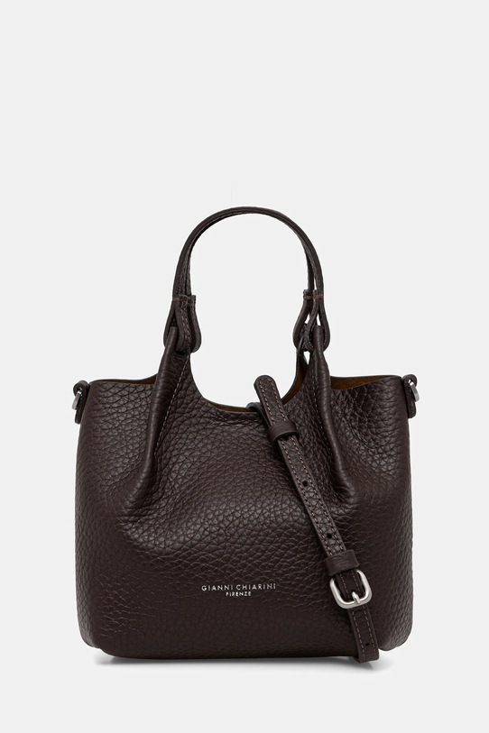 Gianni Chiarini torebka skórzana DUA skóra licowa brązowy BS.9718.RNGDBL