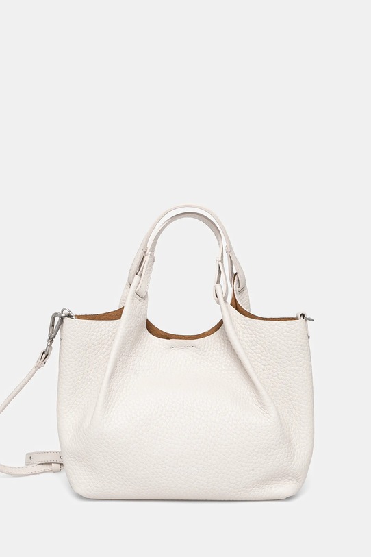 Gianni Chiarini borsa a mano in pelle DUA pelle fiore bianco BS.9719.RNGDBL