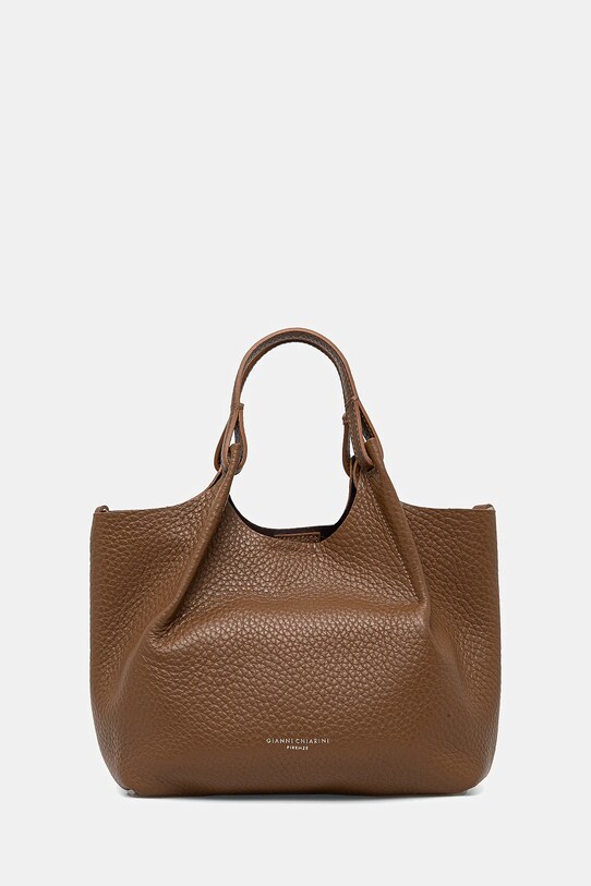 Gianni Chiarini poseta de piele DUA BS.9719.RNGDBL maro SS25