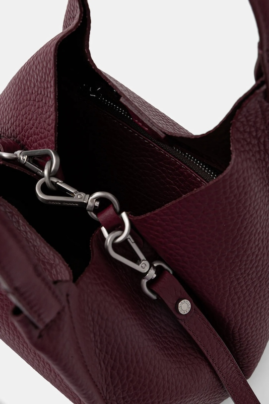 Gianni Chiarini poșetă de piele DUA burgundia BS.9719.RNGDBL