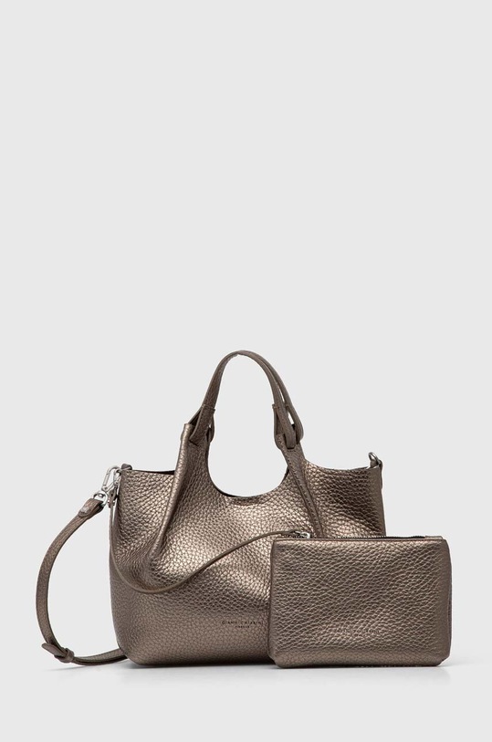 Gianni Chiarini poseta de piele DUA uni argintiu BS.9719.RNGDBL