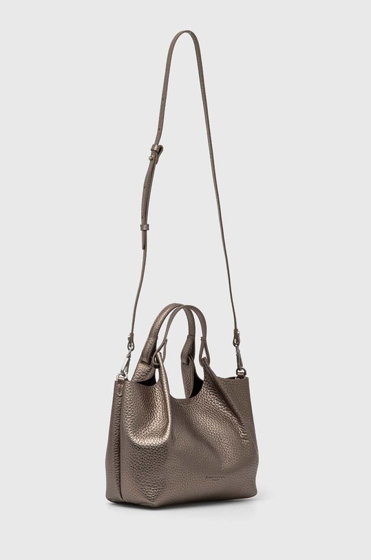 Gianni Chiarini poseta de piele DUA BS.9719.RNGDBL argintiu AA00