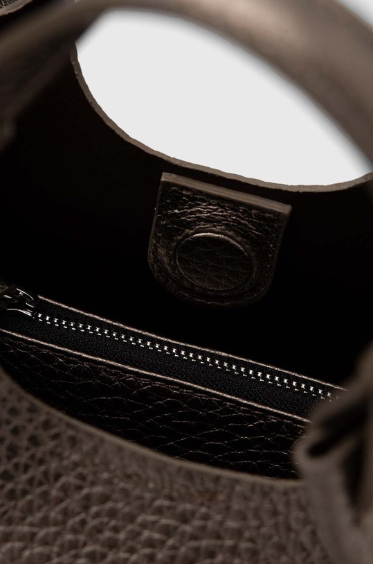 Gianni Chiarini poseta de piele DUA BS.9719.RNGDBL argintiu