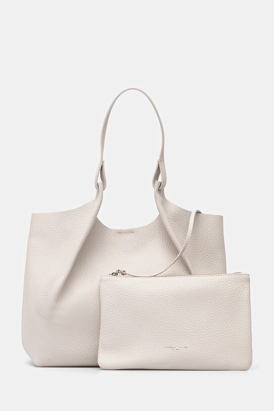 Gianni Chiarini torebka skórzana DUA skóra licowa biały BS.9720.RNGDBL