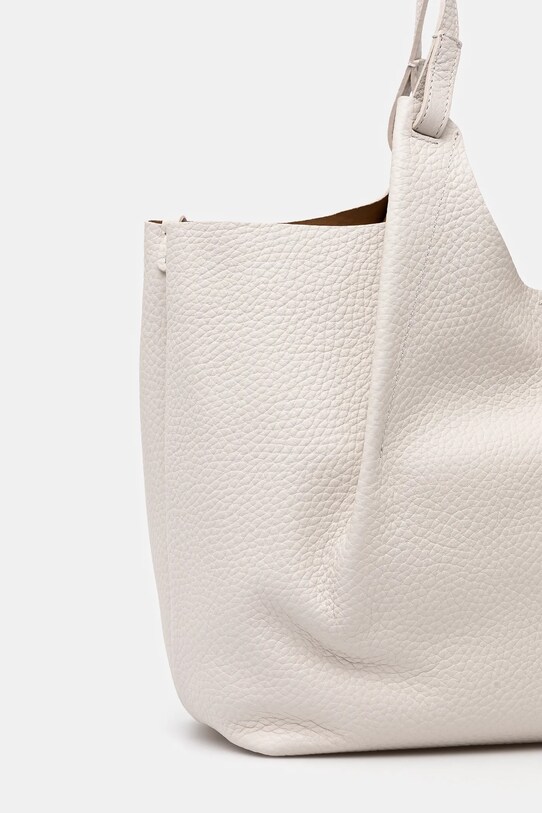 Akcesoria Gianni Chiarini torebka skórzana DUA BS.9720.RNGDBL biały