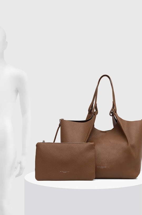 Gianni Chiarini torebka skórzana DUA BS.9720.RNGDBL brązowy