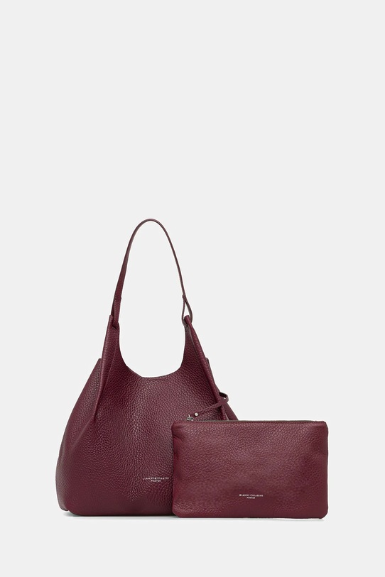 Gianni Chiarini torebka skórzana DUA skóra licowa bordowy BS.9720.RNGDBL
