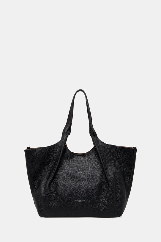 Gianni Chiarini poseta de piele DUA BS.9720.RNGDBL negru SS25