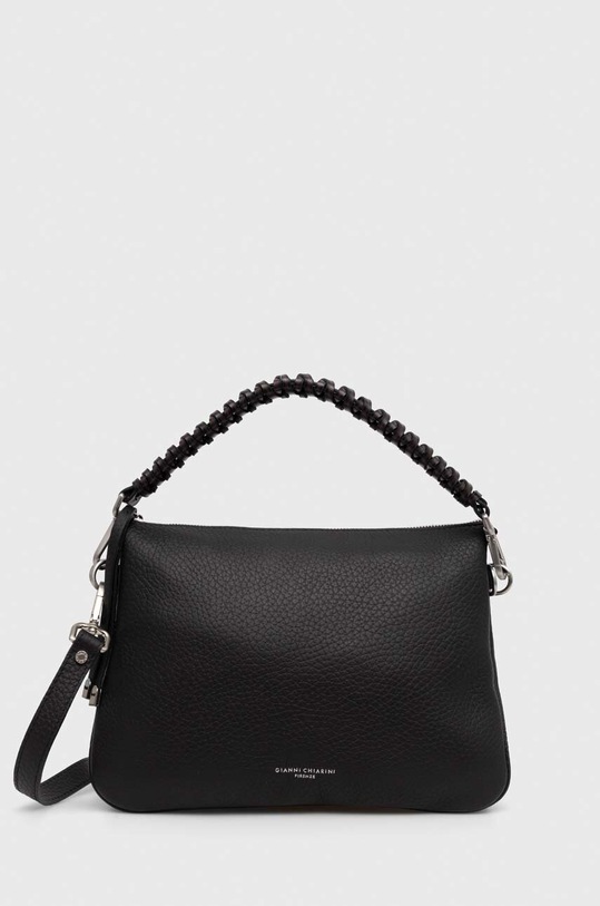 Gianni Chiarini torebka skórzana MIA skóra licowa czarny BS.10206.RNGDBL