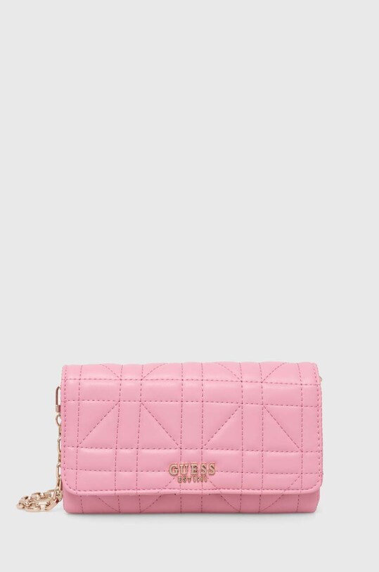 Guess torebka ASSIA nie mieści A4 różowy HWQG84.99790