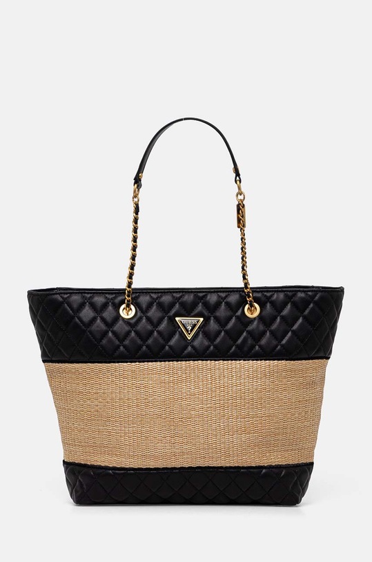 Guess torebka DELFA imitacja skóry licowej czarny HWQA93.28230