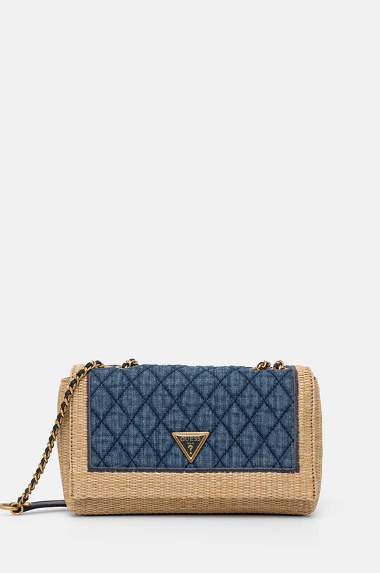Сумочка Guess DELFA гладкий бежевий HWQD93.28210