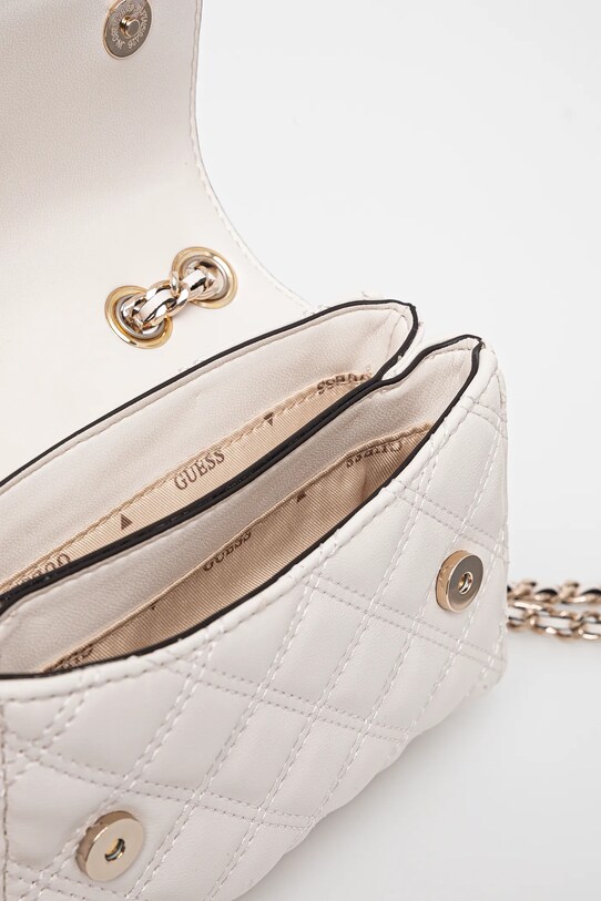 Kabelka Guess GIULLY HWQG87.48740 bílá