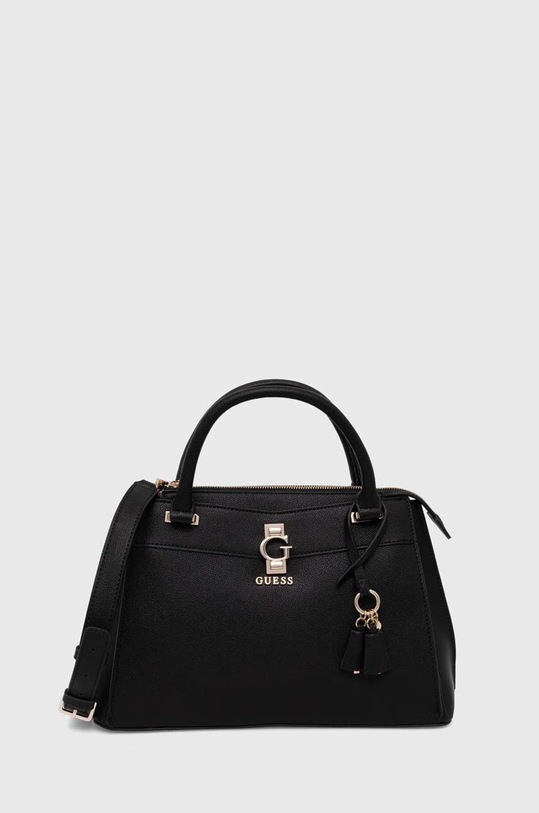 Kabelka Guess JORAH hladký černá HWBG93.31060