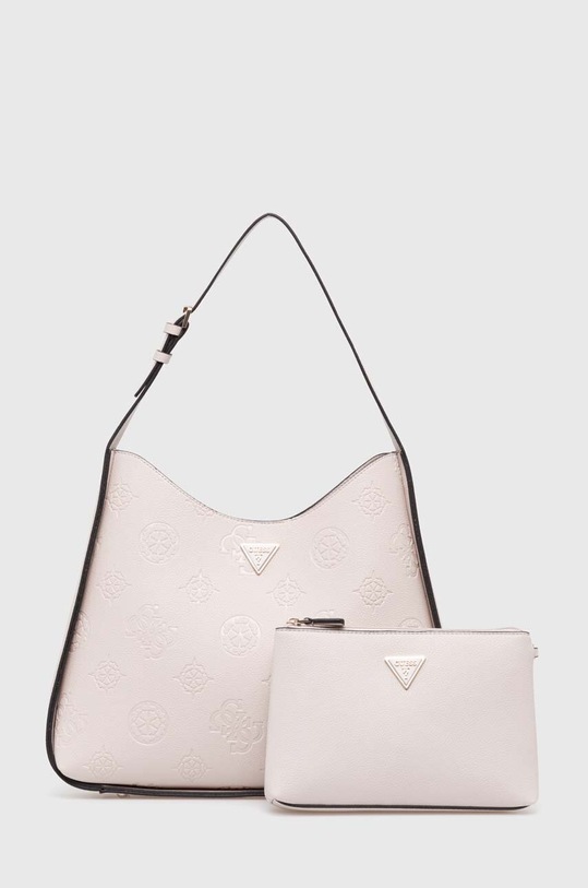 Torba Guess KEANDRA bez uzorka roza HWPL93.23030