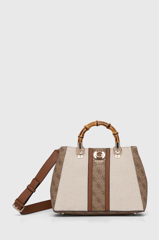Guess torebka KERIMA nie mieści A4 beżowy HWAG93.37060