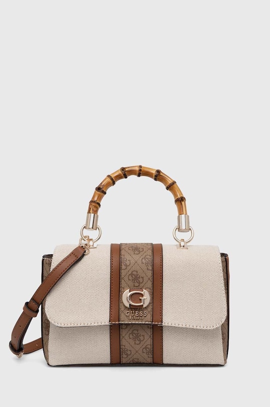 Guess torebka KERIMA nie mieści A4 beżowy HWAG93.37200