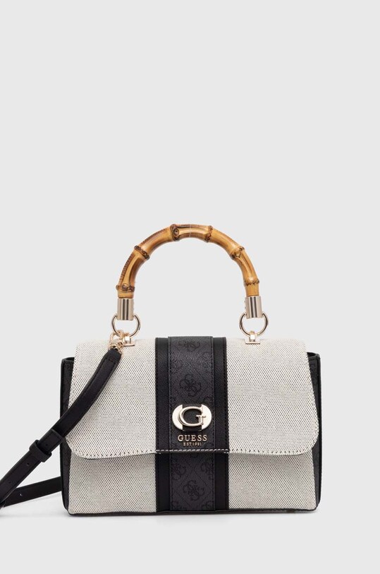 Τσάντα Guess KERIMA υφασμάτινο μαύρο HWAG93.37200