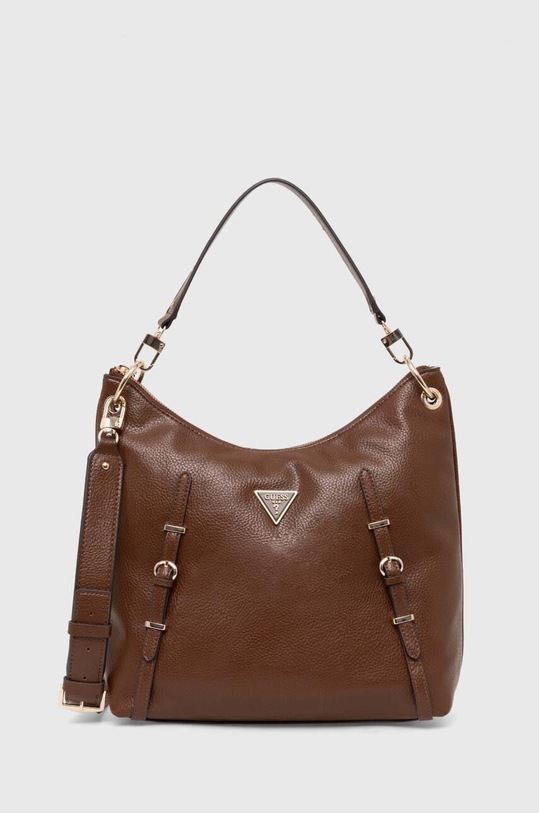 Kabelka Guess LEVIA hladký hnědá HWBS85.01030