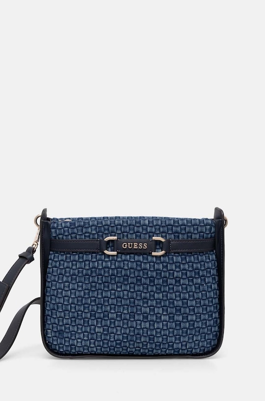 Сумочка Guess MAJKA гладкий темно-синій HWWD93.26020