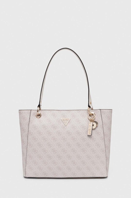 Τσάντα Guess NOELLE απομίμηση λείου δέρματος ροζ HWBD78.79250