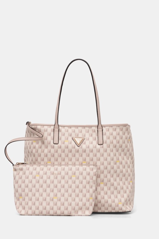Kabelka Guess vzorovaný ružová HWJT93.44290