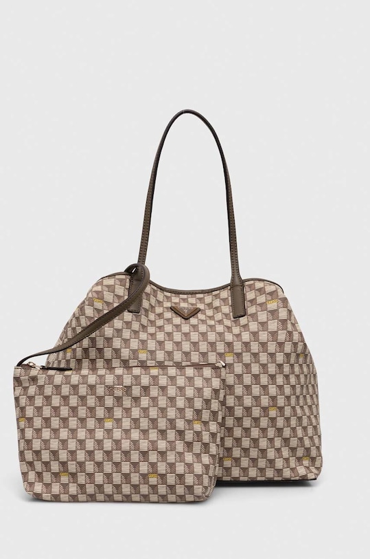 Kabelka Guess vzorovaný béžová HWJT93.44290