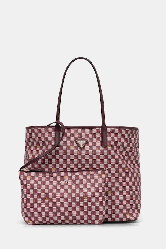Kabelka Guess vzorovaný burgundské HWJT93.44290