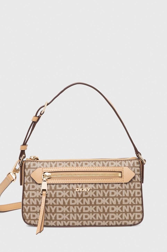 Dkny torebka nie mieści A4 brązowy R42HYE18