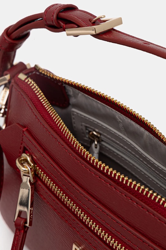 Dkny torebka skórzana R42HKE18 czerwony