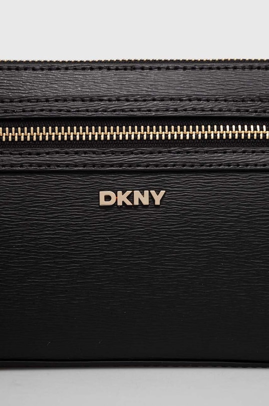 Kožená kabelka Dkny čierna R42HKE18