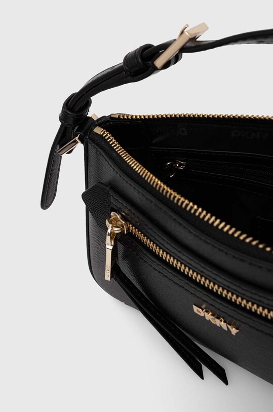 Шкіряна сумочка Dkny R42HKE18 чорний