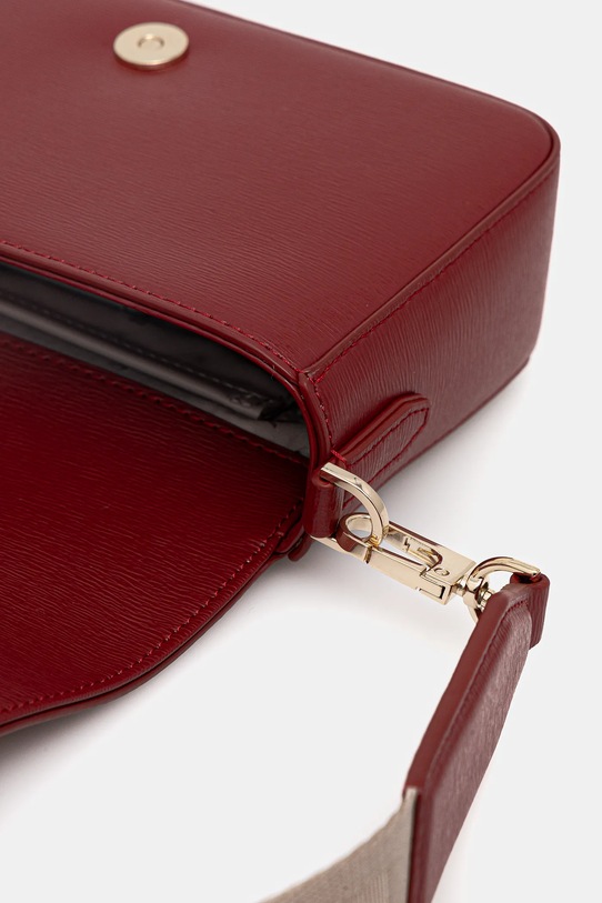 Dkny torebka skórzana R42E3E21 czerwony