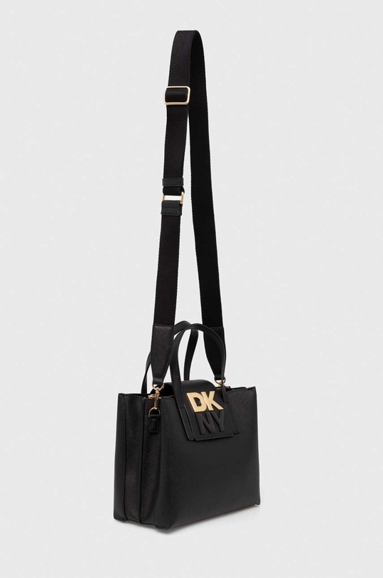 Dkny torebka skórzana R42DYE39 czarny AW24