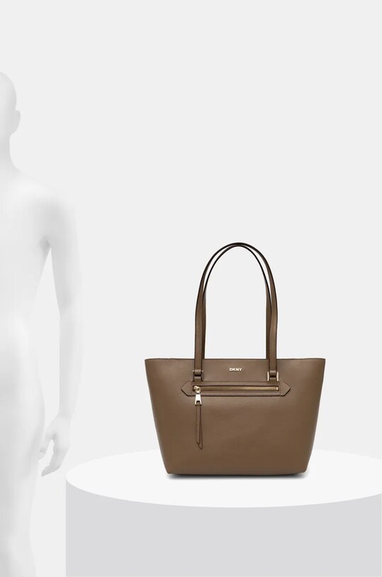 Kožená kabelka Dkny R42A3E20