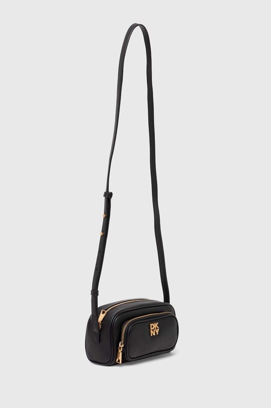 Kožená kabelka Dkny R42EKE53 černá AW24