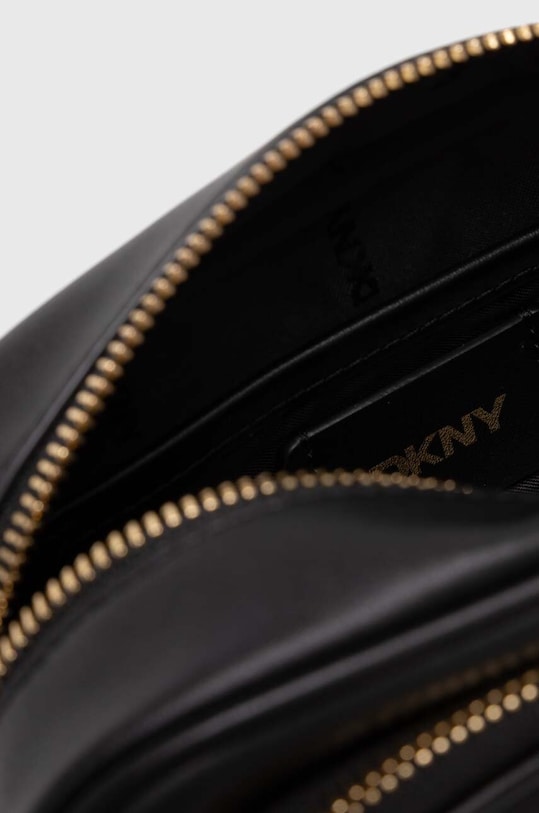 Kožená kabelka Dkny R42EKE53 černá