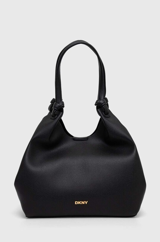 Kabelka Dkny imitácia kože čierna R42BAE49