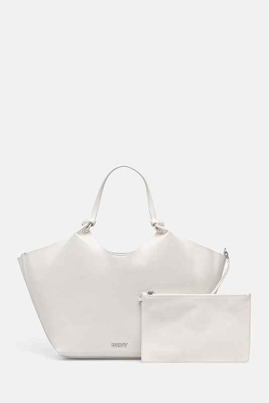 DKNY torebka shopper damska PAULA biały R42BAE48
