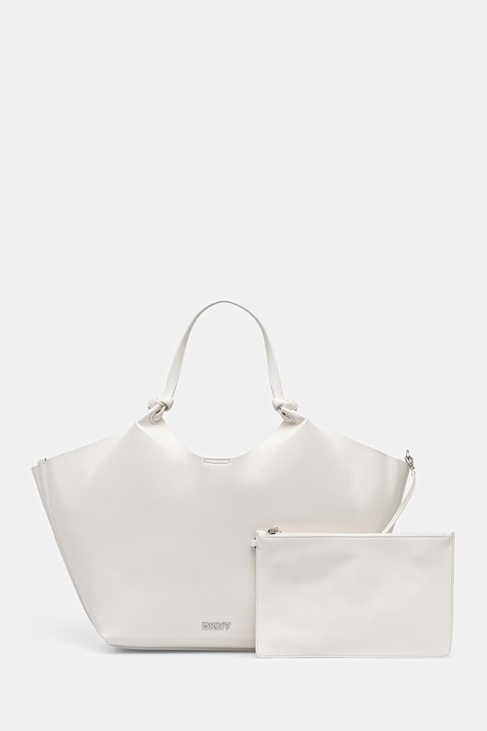 DKNY torebka shopper damska PAULA biały R42BAE48