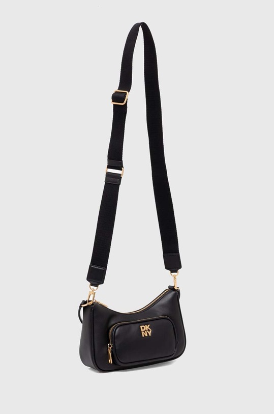 Dkny torebka skórzana R423KE51 czarny AW24
