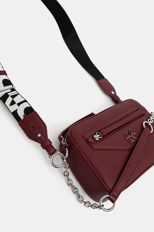Шкіряна сумочка Dkny бордо R42ELF44
