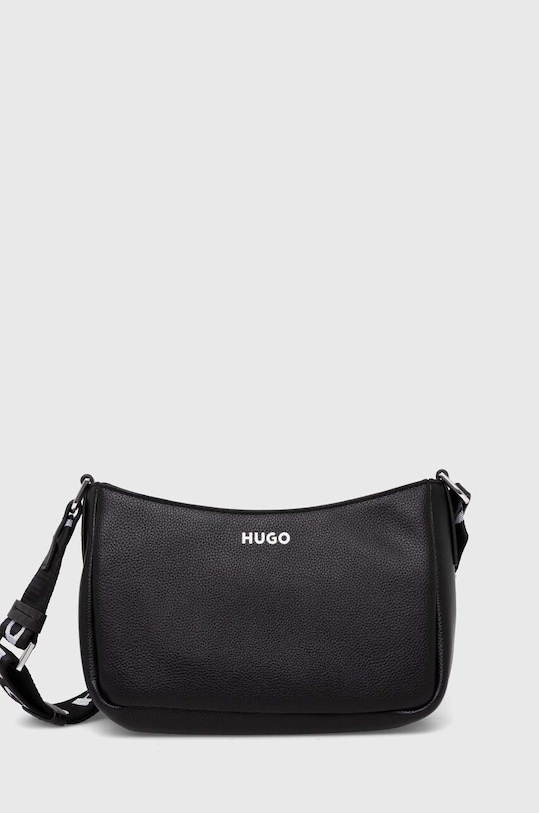 HUGO torebka nie mieści A4 czarny 50490165