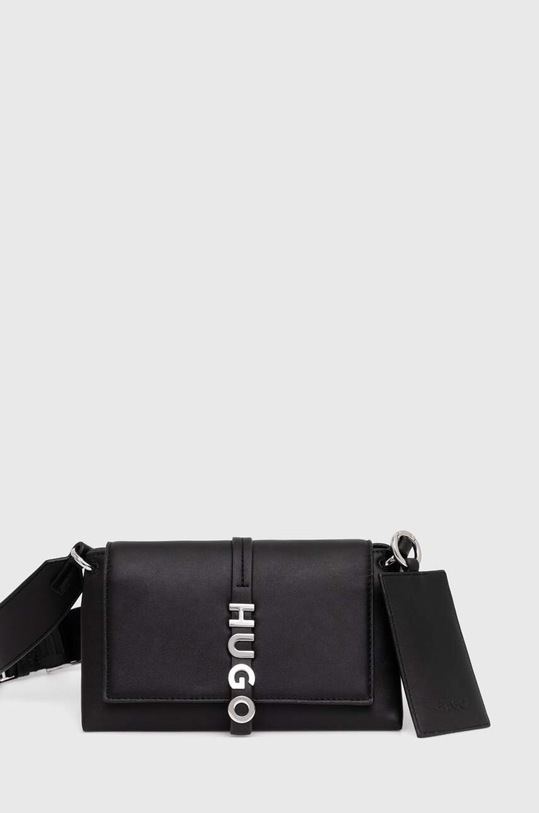 HUGO torebka nie mieści A4 czarny 50523535