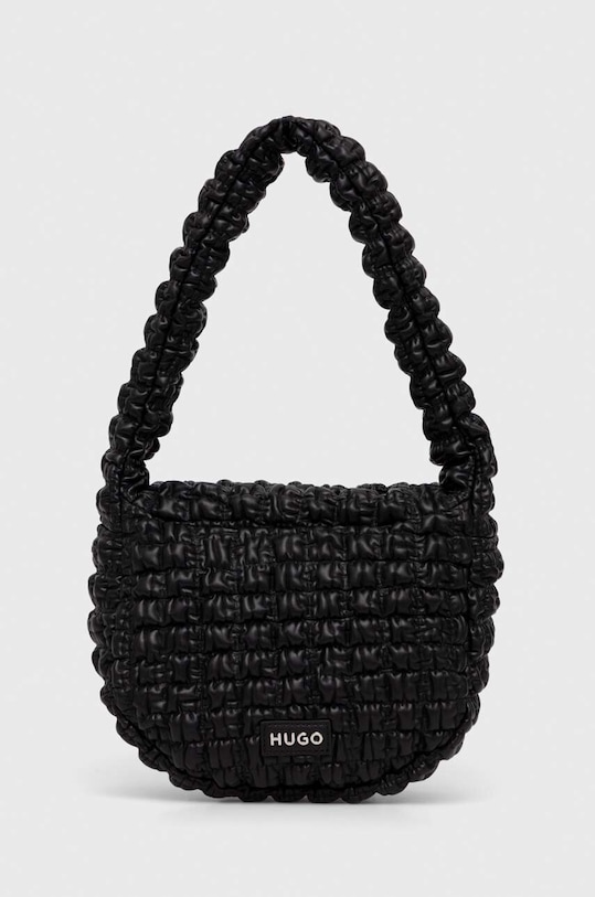 HUGO torebka nie mieści A4 czarny 50523643