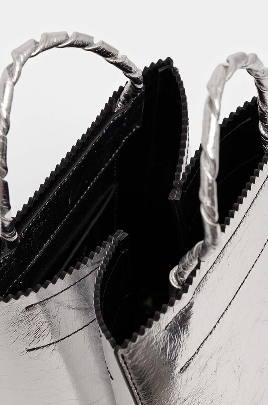 Kabelka MSGM 3741MDZ11.789 strieborná