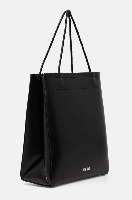 MSGM poseta de piele 3741MDZ10.827 negru AW24