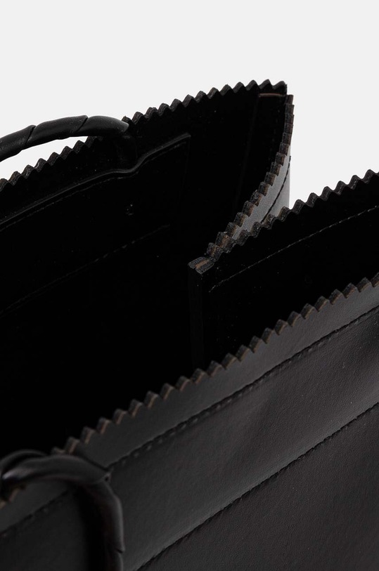 MSGM poseta de piele negru 3741MDZ10.827